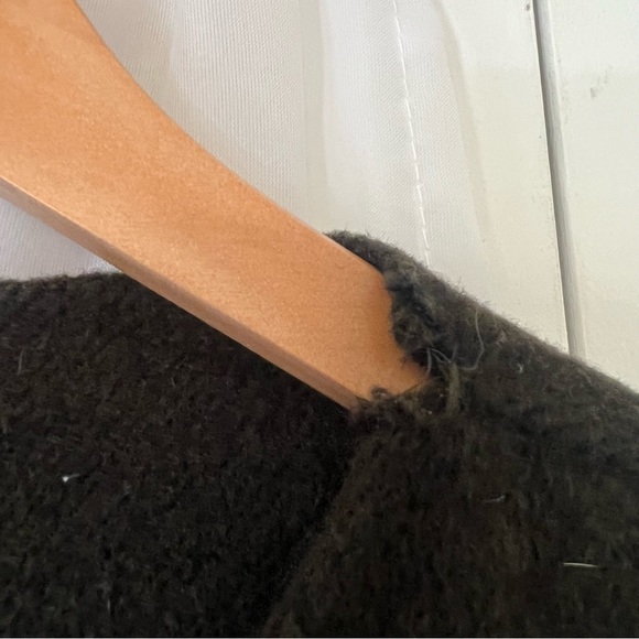 Vince Wool / Leather Green Jacket Sz XS - Picture 16 of 16